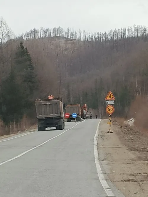 В Тес-Хемском районе начался ремонт автомобильной дороги на перевале «Калдак-Хамар»