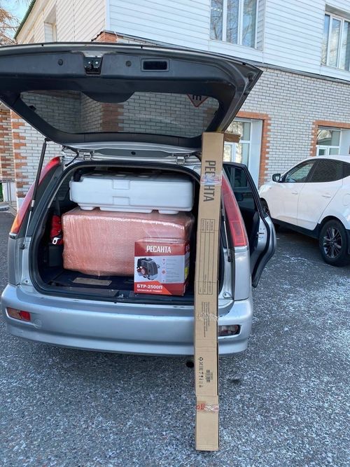 Многодетному отцу из Бай-Тайгинского района подарили стиральную машину и сенокосилку