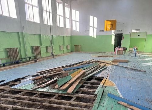 Ак-Довурактың үш дугаар школазында чаартылга эгелээн