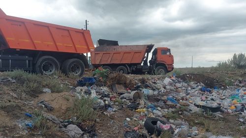 В Кызыле ликвидируют очередные стихийные свалки