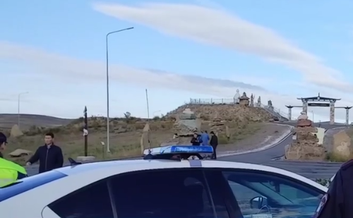 В Кызыле произошло ДТП, в результате которого погибли водитель мотоцикла и его несовершеннолетний пассажир