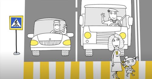 Безопасный переход. Водитель
