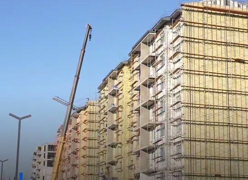 Глава Тувы проинспектировал строительные площадки в микрорайоне Спутник