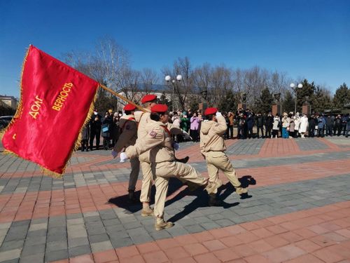 В Кызыле прошел семинар-практикум «Роль почетного караула на Посту № 1 при проведении «Вахты Памяти»