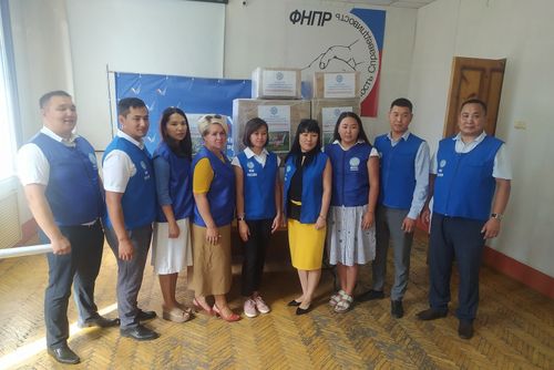 Налоговая служба Тувы присоединилась к акции «Все для победы»