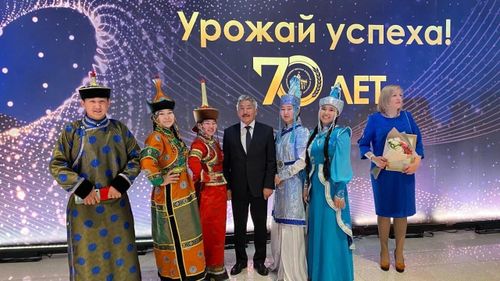 На юбилее КрасГАУ побывал министр сельского хозяйства и продовольствия Тувы Сергей Ондар