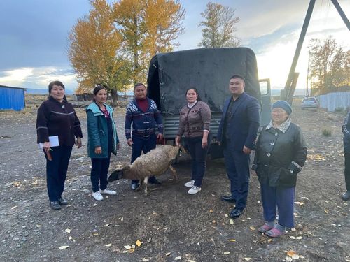 В Барун-Хемчикском районе оказывают материальную помощь семьям мобилизованных граждан