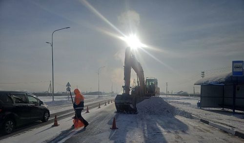 В Туве из-за морозов усиливают меры безопасности