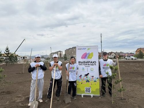 В Кызыле стартовала масштабная акция по высадке деревьев