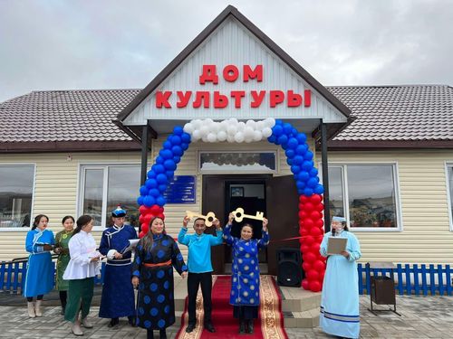 В селе Ак-Чыраа открылся сельский дом культуры