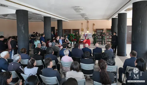 В Туве простились с ветераном Великой Отечественной войны Георгием Васильевичем Абросимовым