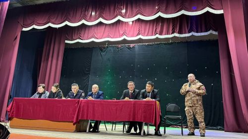 В Чеди-Хольском районе прошел сход граждан по охране правопорядка