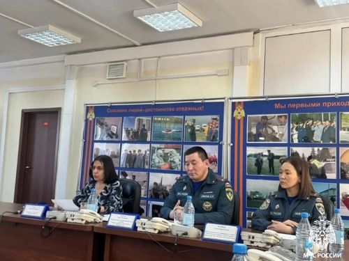 ГУ МЧС России по Республике Тыва проверяет готовность к паводку