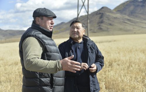 Владислав Ховалыг: «Андрей Бородкин - достойный продолжатель добрых традиций сельского хозяйства Пий-Хема»