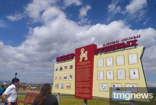 В Кызыле открылся сквер имени семьи Рушевых