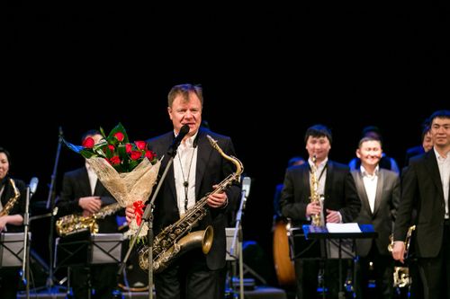 В марафоне «Знание» участвует Игорь Бутман-частый гость Тувы