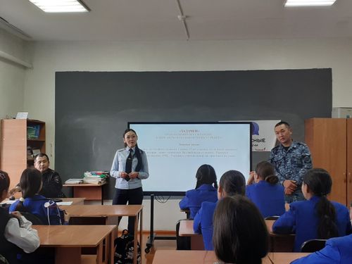 В Дзун-Хемчикском районе проходит Неделя правовых знаний