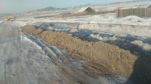 В Чадане активно ведутся работы по предотвращению подтоплений