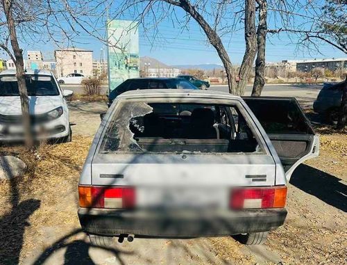 В Кызыле полиция остановила попытку угона двух машин местным жителем