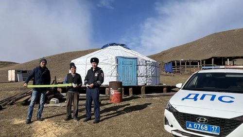 В Каа‑Хемском районе провели рейд по профилактике ДТП и краж скота