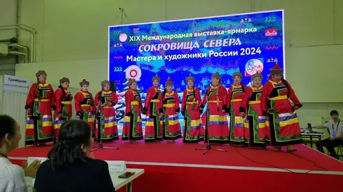 Тувинцы-тоджинцы принимают участие в ежегодной выставке-форуме «Сокровища Севера»