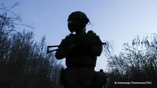 Тувинский охотник с позывным Тополь