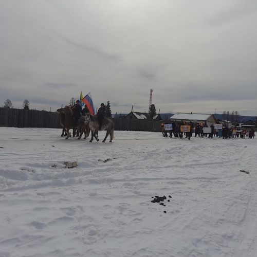 В Тоджинском районе прошел парад "Трезвое село"