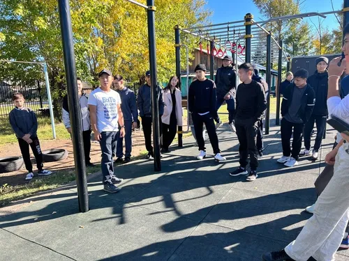 В Туране определены сильнейшие спортсмены по воркауту