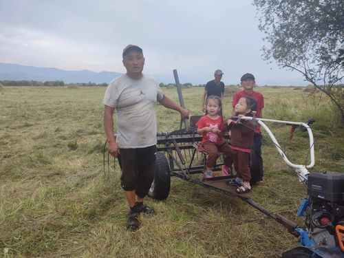 Многодетная семья Кууларов из Пий-Хема – активный участник проекта «Корова-кормилица»