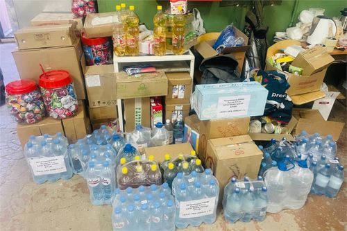 Тува и Красноярский край отправили 20 тонн гуманитарной помощи