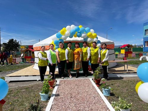 В детском саду села Кундустуг открылась юрта для развития родного языка