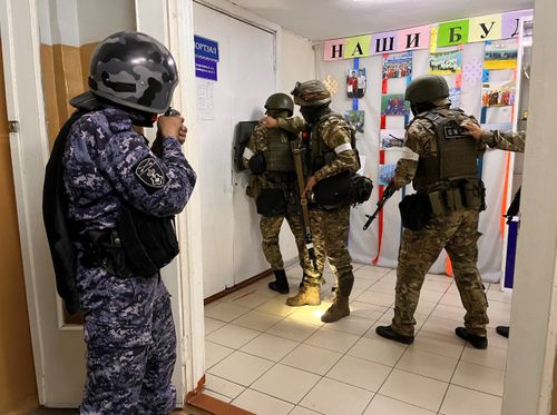 Росгвардия оттачивает навыки на охраняемых объектах в Туве