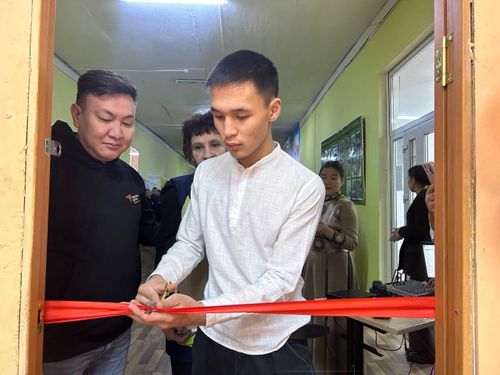 В Тувинском агропромышленном техникуме открыли «Центр студенческих инициатив»