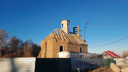 В Тандинском районе идет строительство православного храма