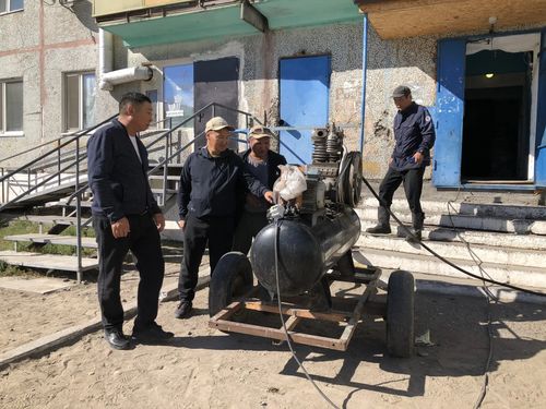 В Шагонаре началась подготовка жилого фонда к отопительному сезону