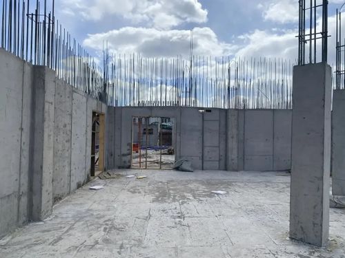 В Туране продолжается строительство новой школы
