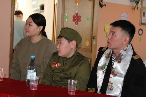 В школе № 10 г. Кызыла прошел Урок мужества