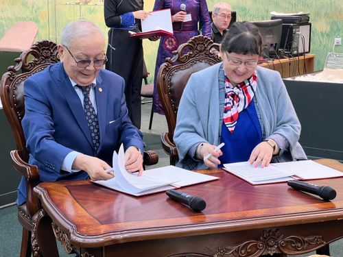 ТувГУ подписал Соглашения о сотрудничестве с научными учреждениями республики