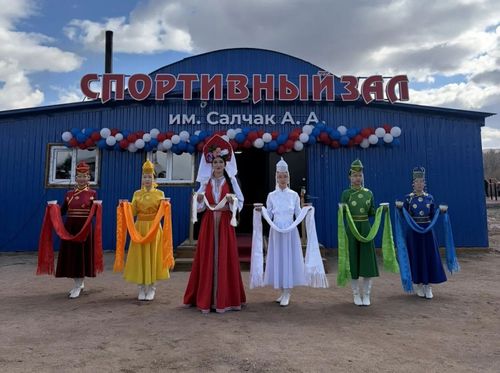 В селе Кундустуг открылся спортивный зал ангарного типа