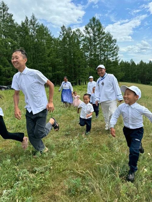 В Тоджинском районе состоялся семейный забег