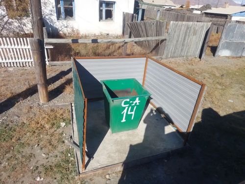 В Сут-Хольском районе началась утилизация твёрдых бытовых отходов