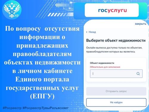 Как узнать на Госуслугах информацию о принадлежащих объектах недвижимости