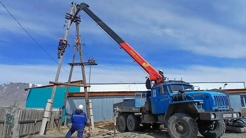 Ыраккы Мөңгүн-Тайганың суурларында электри шугумнарын чаартыр