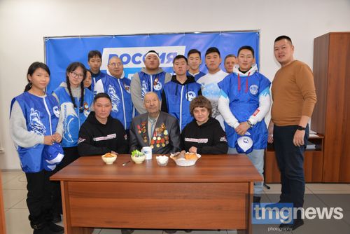 Ветерана-блокадник рассказал молодежи Тувы об условиях жизни в блокадном Ленинграде