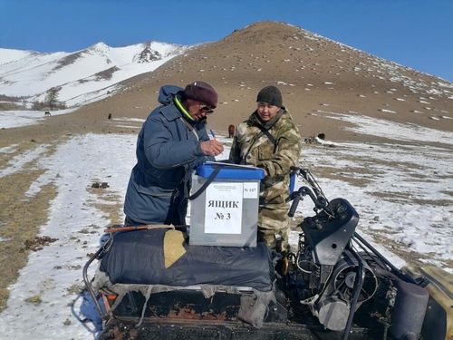 Как проходят выборы президента РФ в отдаленной Монгун-Тайге