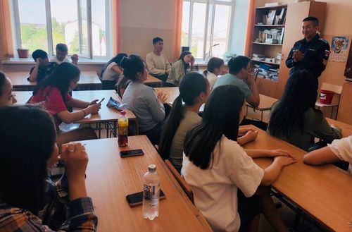 Шериг-инженер институдунче бежен олутту аңгылаан