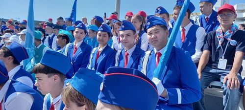 ЮИДовцы из Бай-Хаака участвуют во Всероссийском слете-конкурсе юных инспекторов движения