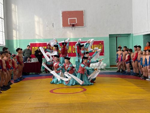 Тываның билдингир спортчулары мастер-классты эрттирген