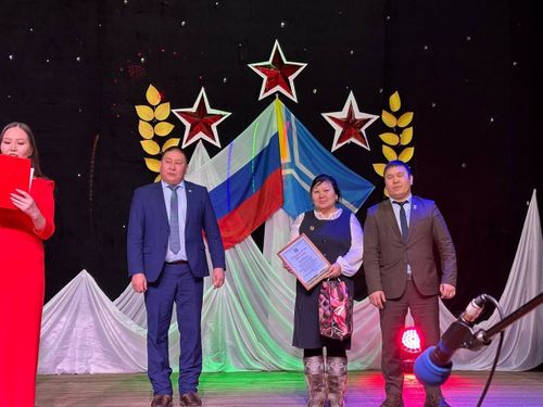 В Чеди-Хольском районе открыли Год защитника Отечества