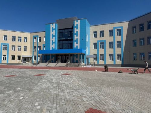 В селе Бай-Хаак продолжается строительство новой школы